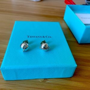 Tiffany & Co, sterling silver stud earrings